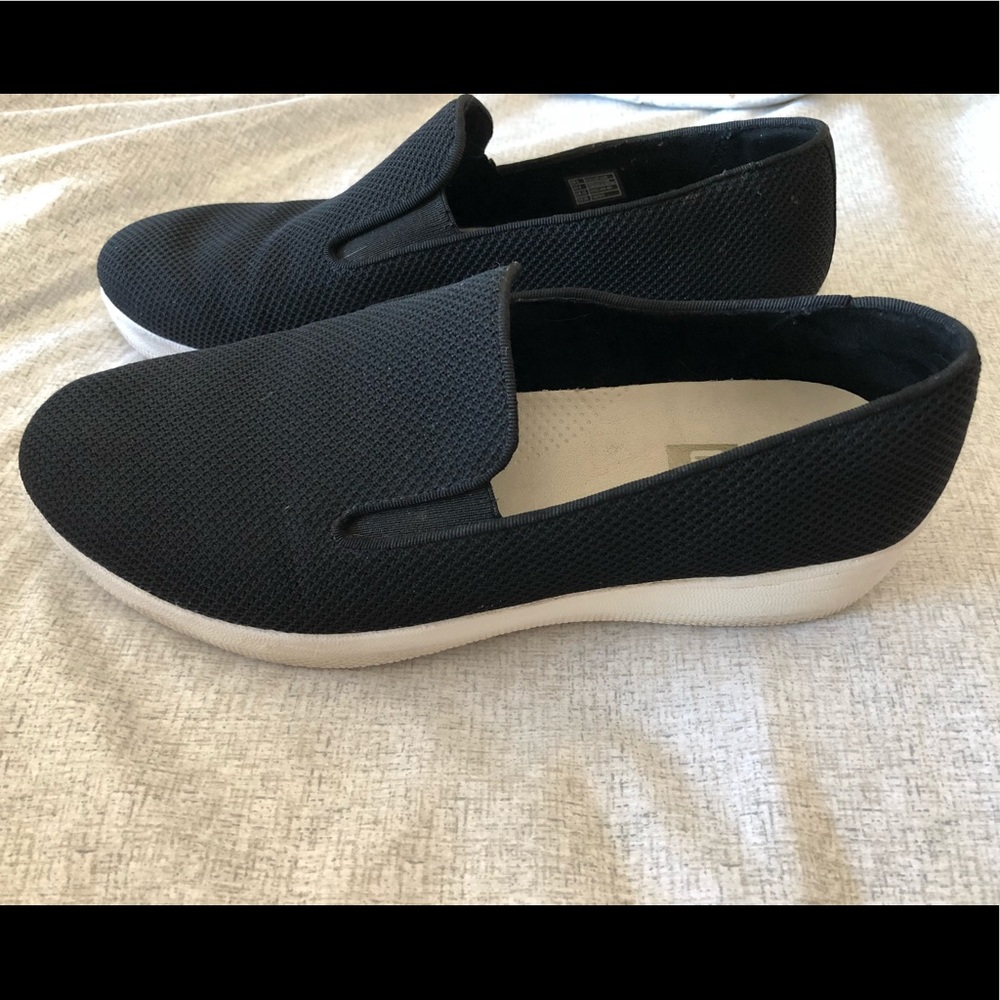 Fitflop Uber knit Superskate  Loafer Black